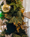 Árvore de Natal Golden Emerald - 1,8m