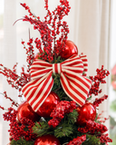 Árvore de Natal Candy Cane com Vaso - 70cm