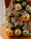 Árvore de Natal Caramel Glow - 60cm
