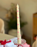 Vela Boca Vermelha Pintada à Mão – 26cm
