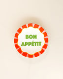 Prato de Sobremesa Bisous Sucrés Bon Appétit - Verde