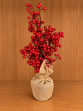 Enfeite de Mesa Mini Berries - 46 cm