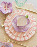 Conjunto 4 Xícaras Amor Perfeito Le Jardin em Cerâmica