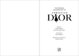 Livro The World According to Christian Dior