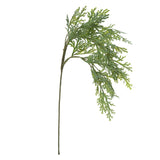 Ramo de Folhagem Artificial Verde - 55 cm