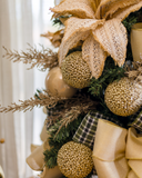 Árvore de Natal Golden Elegance - 80cm