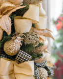 Árvore de Natal Golden Elegance - 80cm