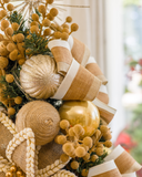 Árvore de Natal Rustic Gold - 90cm