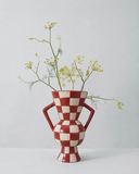 Vaso Rosso Ânfora - 19x26 cm