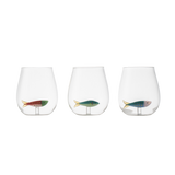 Copo em Vidro Borossilicato Peixe – 436 ml