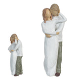 Escultura Decorativa em Resina Casal 22cm