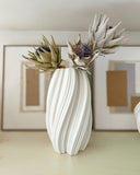 Vaso Voluta em Cerâmica