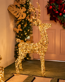 Decoração Natalina - Golden Reindeer 80 cm