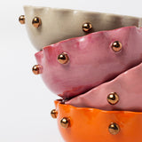 Bowl Bruxelas Nude com Ouro
