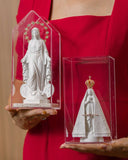 Caixa Acrílico Nossa Senhora Aparecida  12x12x21 cm