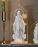 Cúpula Acrílico Nossa Senhora das Graças II 22x10cm
