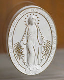 Caixa Acrílico Medalha Milagrosa Nossa Senhora das Graças - 15x15cm