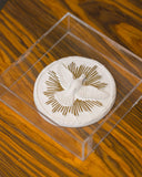 Caixa Acrílico Medalha Divino Espírito Santo I - 15x15cm