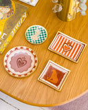 Pratinho Decorativo Love Charm - 14cm