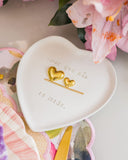 Peça Personalizada em Cerâmica - "Amor Que Não se Mede"