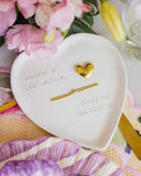 Peça Personalizada em Cerâmica - "Buscar o Teu Sorriso, Viver no Teu Abraço" II