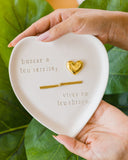 Peça Personalizada em Cerâmica - "Buscar o Teu Sorriso, Viver no Teu Abraço" II