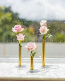 Vaso em Acrílico Solitário Oro P - 12cm