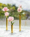 Vaso em Acrílico Solitário Oro P - 12cm