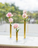 Vaso em Acrílico Solitário Oro P - 12cm