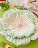 Prato Primavera Celeste em Cerâmica - G