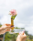 Vaso em Acrílico Solitário Oro P - 12cm