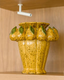 Vaso Frutta Pera Siciliana em Cerâmica - 25x23cm