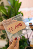 Quadro em Acrílico "Te amo - 15x15 cm"