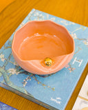 Bowl Nina com Ouro - Rose Creme