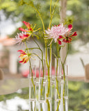 Vaso Decorativo 5 Tubos W 19,5x9x22 cm