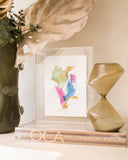 Ampulheta Decorativa em Vidro Fumê 30 Minutos