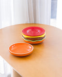 Conjunto para Servir Burger Joy em Cerâmica - 6 Peças