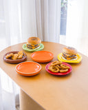 Conjunto para Servir Burger Joy em Cerâmica - 6 Peças