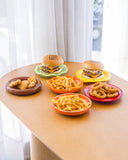 Conjunto para Servir Burger Joy em Cerâmica - 6 Peças