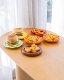 Conjunto para Servir Burger Joy em Cerâmica - 6 Peças