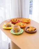 Conjunto para Servir Burger Joy em Cerâmica - 6 Peças