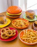 Conjunto para Servir Burger Joy em Cerâmica - 6 Peças