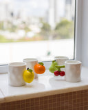 Caneca Decorativa Frutti Atelier 8x12cm - Laranja