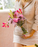 Vaso Bolsa Transparente - 24x17 cm