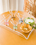 Conjunto de Taças de Sobremesa Vibrance – Transparente (4 peças)