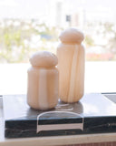 Vaso em Vidro Soft Glass 10x27cm - Nude