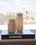 Vaso em Vidro Soft Glass 10x27cm - Nude