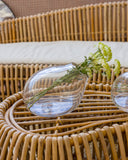 Vaso Decorativo em Murano Transparente 21cm - Estelar