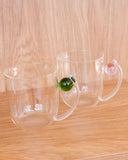 Conjunto de Canecas 4Pçs Bubble Glass 460ml - Verde