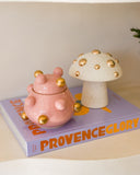 Escultura DotShroom Grande em Cerâmica